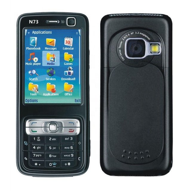 For Nk N73 Cheap Original Simple Classic Bar GSM Mobile Cell Phone On Sale 2.4inch Display By Post